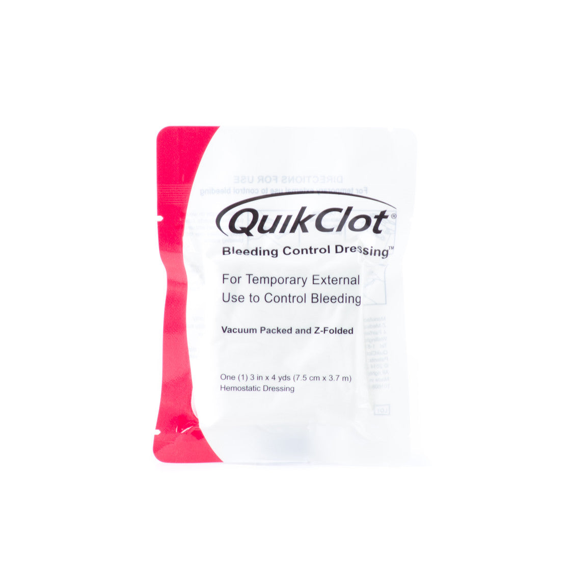 QuikClot® Bleeding Control Dressing - Z Fold