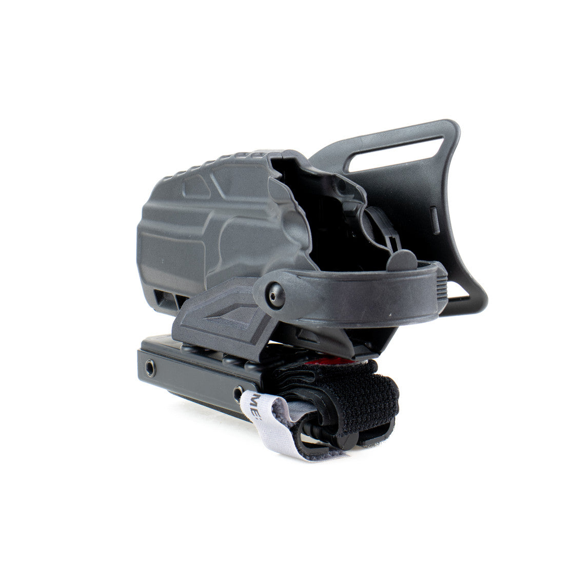 Pistol holster mount for tourniquet carrier. Tourniquet mounting bracket for Safariland SLS / ALS holsters. Red dot and non-red dot sight models. Red dot and non-red dot sight models. Eleven 10 RIGID TQ Case Holster Mount.
