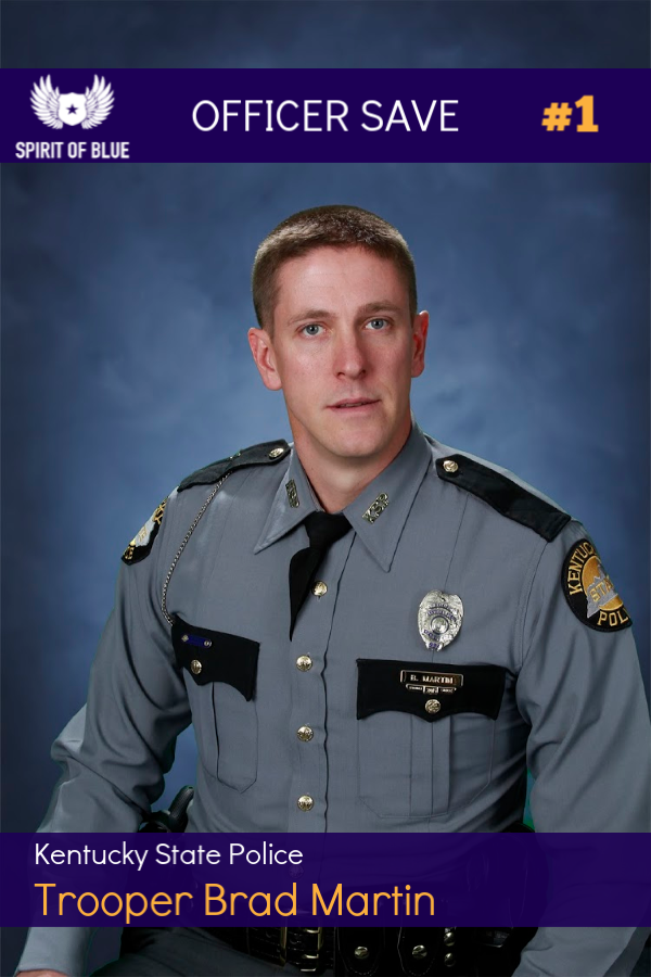 Kentucky State Police Trooper Saved with Granted Tourniquet from Spirit of Blue