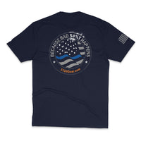 Bad S#%t TShirt - Blue Line