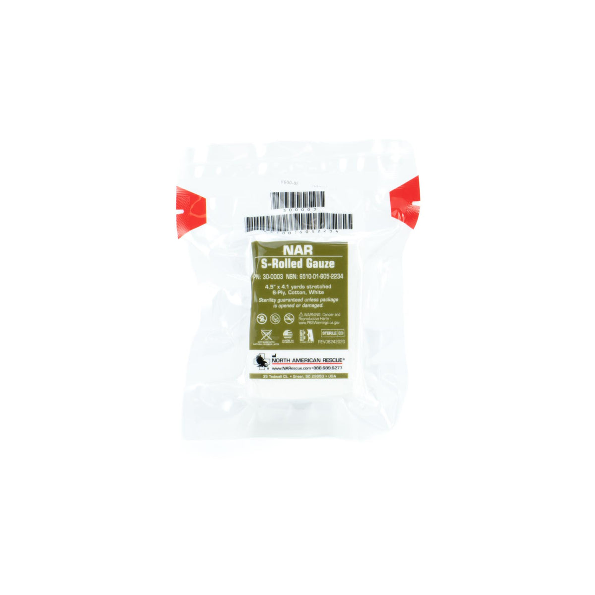 NAR S-Rolled Gauze