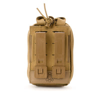 Quick detach releasable medical kit. Quick release IFAK. Molle and belt mounted med kit. Duty grade med kit for Law enforcement, SWAT, and Military.