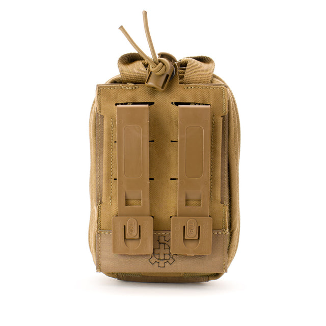 Quick detach releasable medical kit. Quick release IFAK. Molle and belt mounted med kit. Duty grade med kit for Law enforcement, SWAT, and Military.