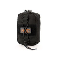 MOLLE mounted medical kit. Small durable IFAK. Duty grade med kit for Law enforcement, SWAT, and Military.