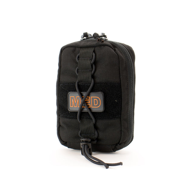 MOLLE mounted medical kit. Small durable IFAK. Duty grade med kit for Law enforcement, SWAT, and Military.