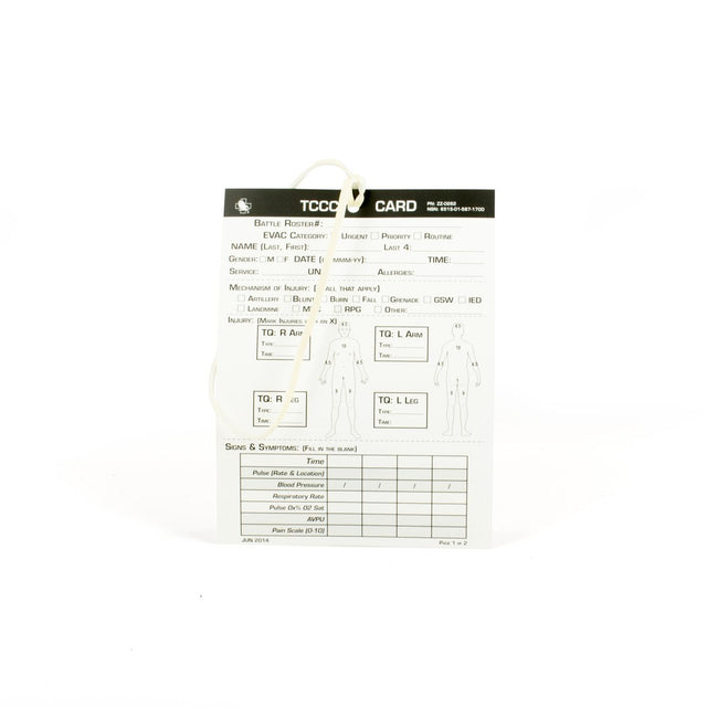 Combat Casualty Card